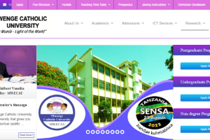 Mwenge Catholic University Website