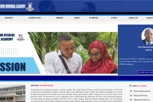 Mwalimu Nyerere Memorial Academy Website