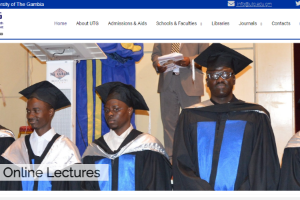 University of The Gambia Website