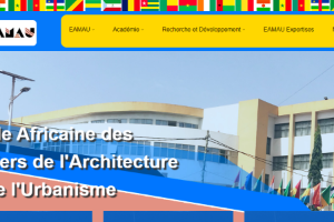 African School of the Trades of Architecture and Urbanism Website