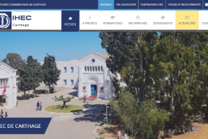 Institute of Higher Commercial Studies of Carthage Website