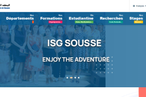 Higher Institute of Management of Sousse Website