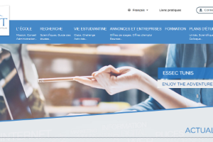 Higher School of Economic and Commercial Sciences Website