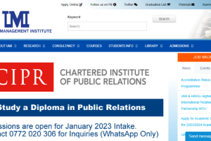 Uganda Management Institute Website