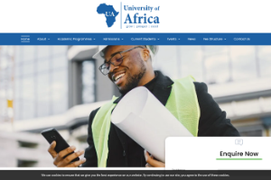 University of Africa Website