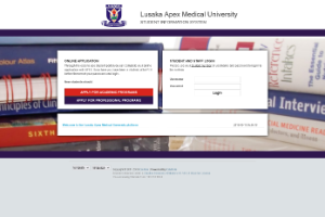 Lusaka Apex Medical University Website