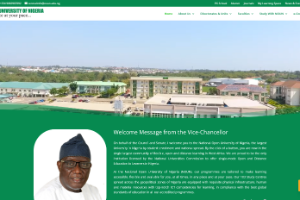 National Open University of Nigeria Website