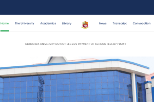 Oduduwa University Website