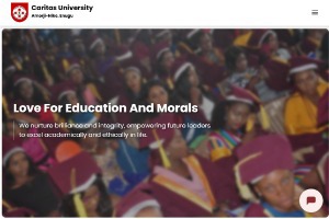 Caritas University Enugu Website
