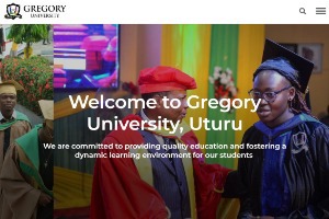 Gregory University Uturu Website