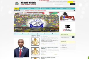 Michael Otedola College of Primary Education Website