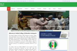 Federal College of Education Kontagora Website