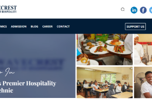 Wavecrest College of Hospitality Website