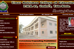 Umar Suleiman College of Education Website