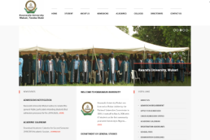 Kwararafa University Wukari Website