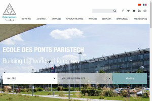 École des Ponts ParisTech Website