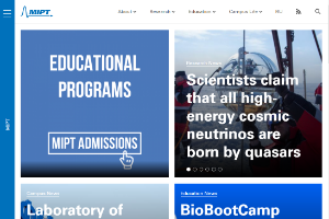 Moscow Institute of Physics and Technology Website