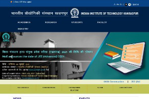 Indian Institute of Technology Kharagpur Website