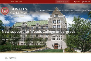 Boston College Website