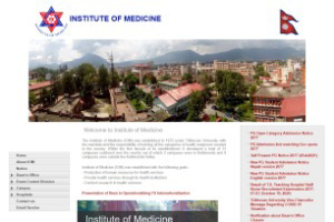 Tribhuvan University Institute of Medicine Website