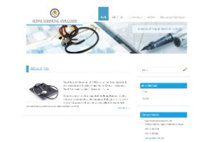 Nepal Medical College Teaching Hospital Website