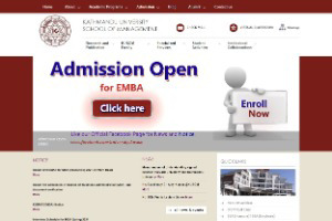 Kathmandu University School of Management Website