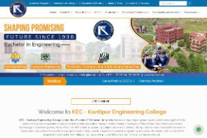 Kantipur Engineering College Website