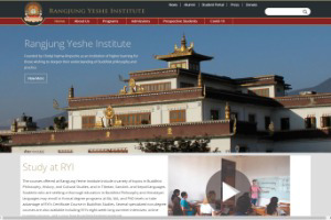 Rangjung Yeshe Institute Website