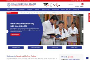 Nepalgunj Medical College Website