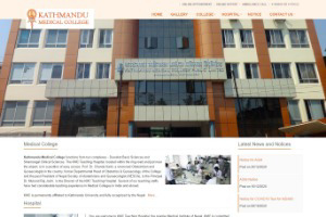 Kathmandu Medical College Website