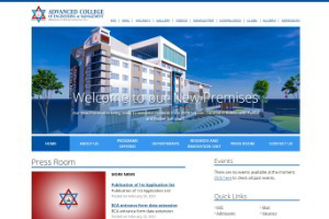 Advanced College of Engineering and Management Website