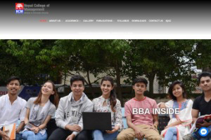 Nepal College of Management Website