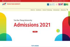 Ton Duc Thang University Website