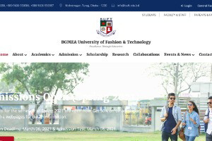 BGMEA University of Fashion & Technology Website