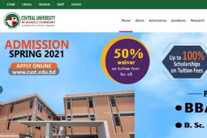 Central University of Science and Technology Website