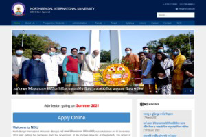 North Bengal International University Website