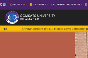 COMSATS Institute of Information Technology Islamabad Website