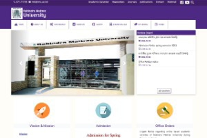 Rabindra Maitree University Website