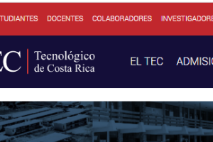 Costa Rica Institute of Technology Website