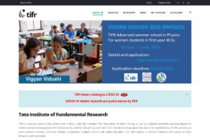 Tata Institute of Fundamental Research Website