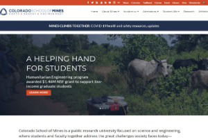 Colorado School of Mines Website