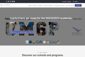 Mohammed VI Polytechnic University Website