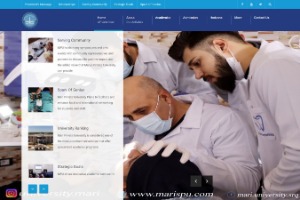 Mari Private University Website