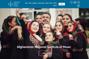 Afghanistan National Institute of Music Website