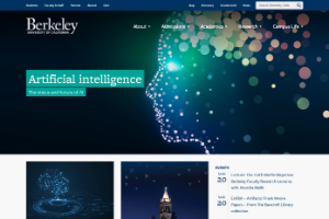 University of California, Berkeley Website