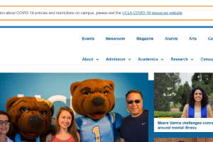 University of California, Los Angeles Website