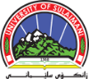 University of Sulaimani	 Logo University of Sulaimani	 Logo