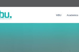 Western Balkans University Website