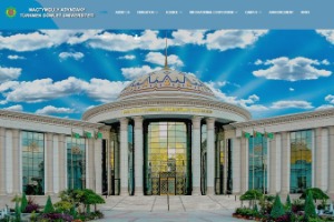 Magtymguly Turkmen State University Website