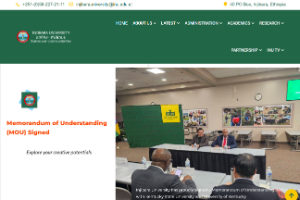 Injibara University Website